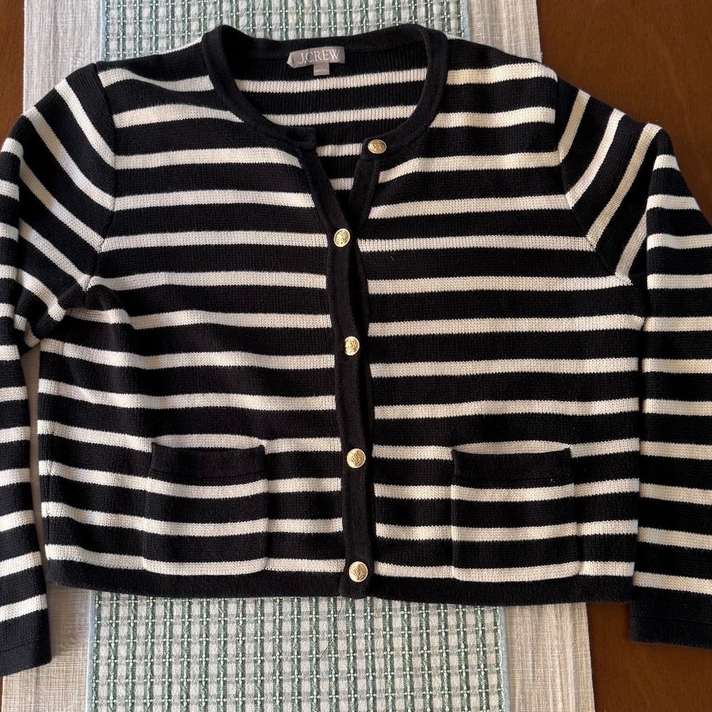 J Crew Emilie Sweater Lady Jacket